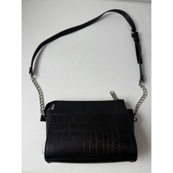 Steve Madden Black handbag Crossbody - Picture 1 of 8